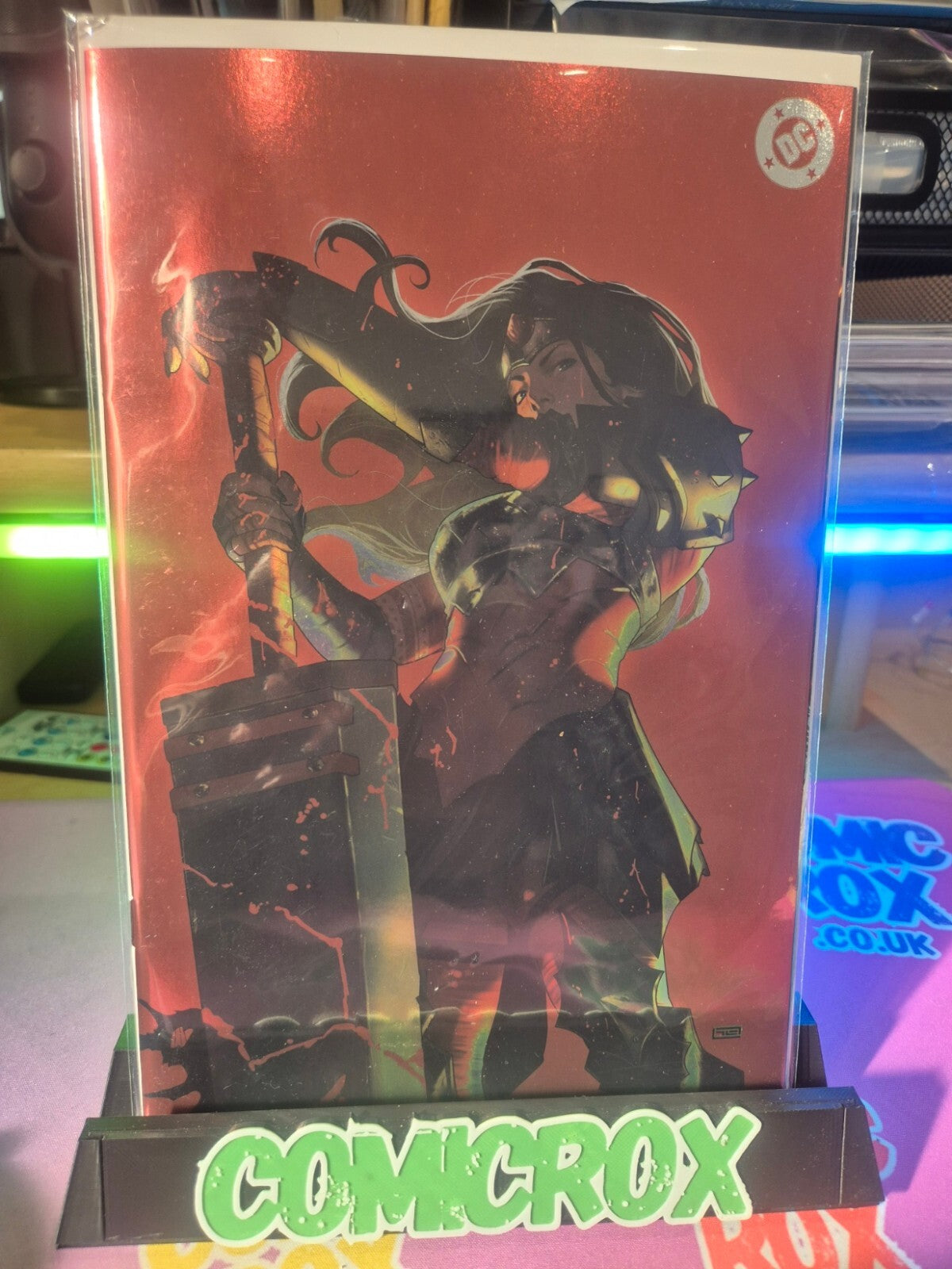 Absolute Wonder Woman #20, 2026, Taurin Clarke Exclusive Foil Variant Ltd. 1000
