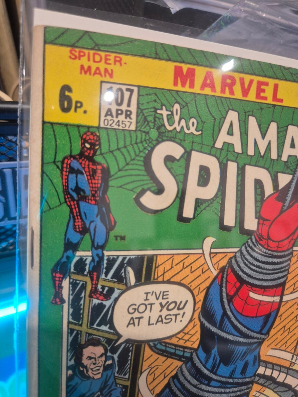 Amazing Spider-Man #107, 1972, Very High Grade, 9.0