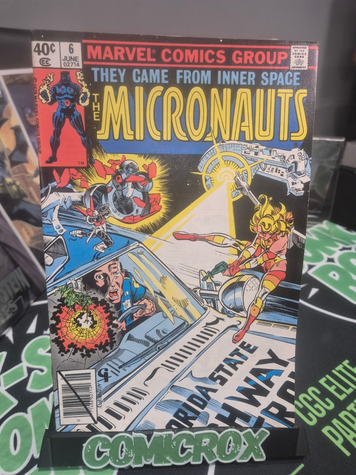 Micronauts #6, 1979, Marvel, High Grade NM 9.2