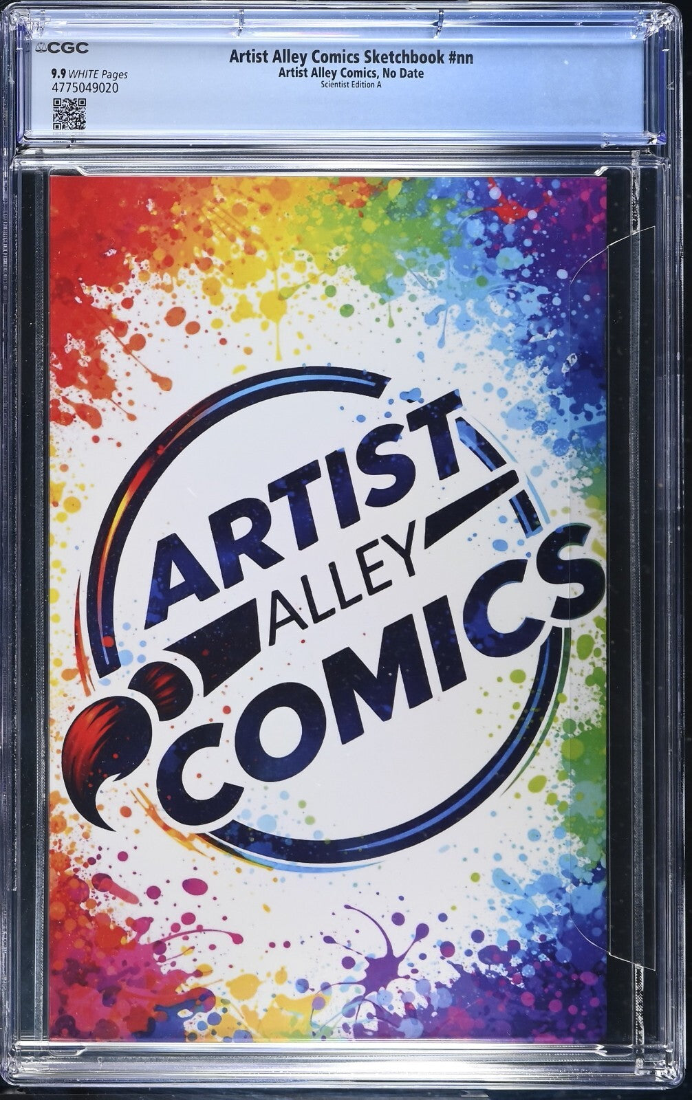 Harley Quinn Scientist, CGC 9.9 Top Pop! Highest Graded, Artist Alley