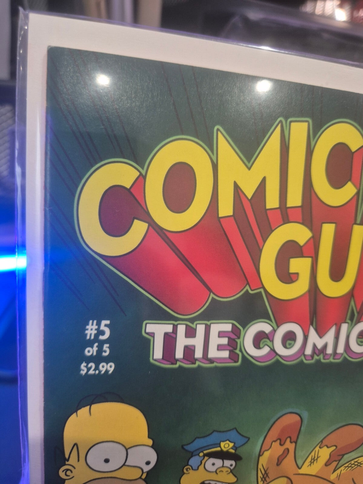 Comic Book Guy #5, 2011, Bongo Comics, Simpsons, NM