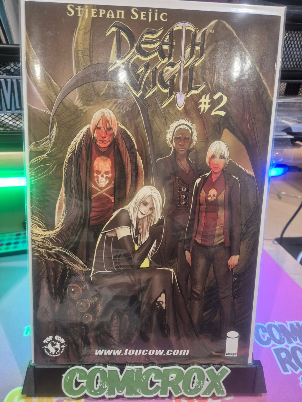 Death Vigil Complete Set #1-8, Stjepan Sejic, Rare, High Grade All NM+