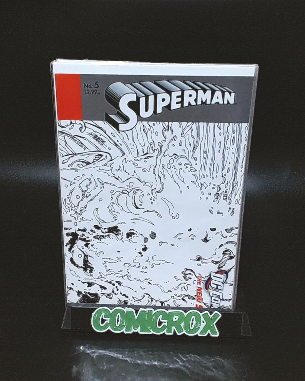 Superman New 52 Issues #5 to 12, Rare 1:25 Incentive Sketch Variants, 8 Books, All NM