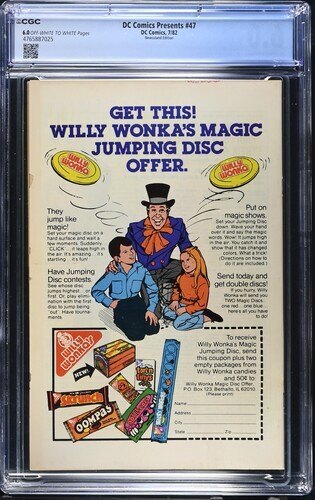 DC Comics Presents #47, CGC 6.0, 1st He-Man & Skeletor, 1982