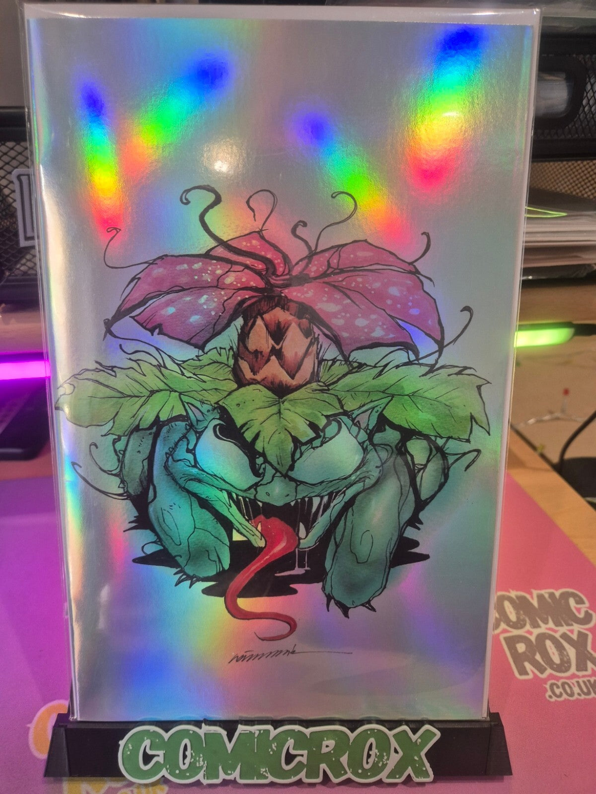 Multiverse Saga #1 Venomized Venousaur Foil Variant, Artist Alley, NM+