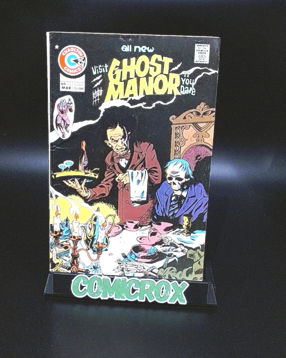 Ghost Manor #22, 1975, Charlton Comics,  FN-