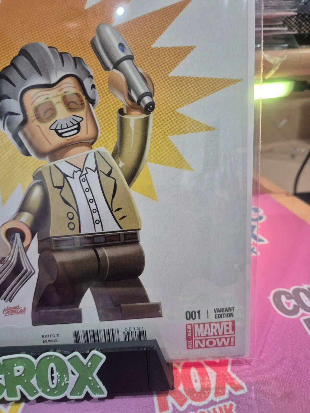 Rocket Raccoon #1, 2014, Stan Lee Lego Variant, VF/NM