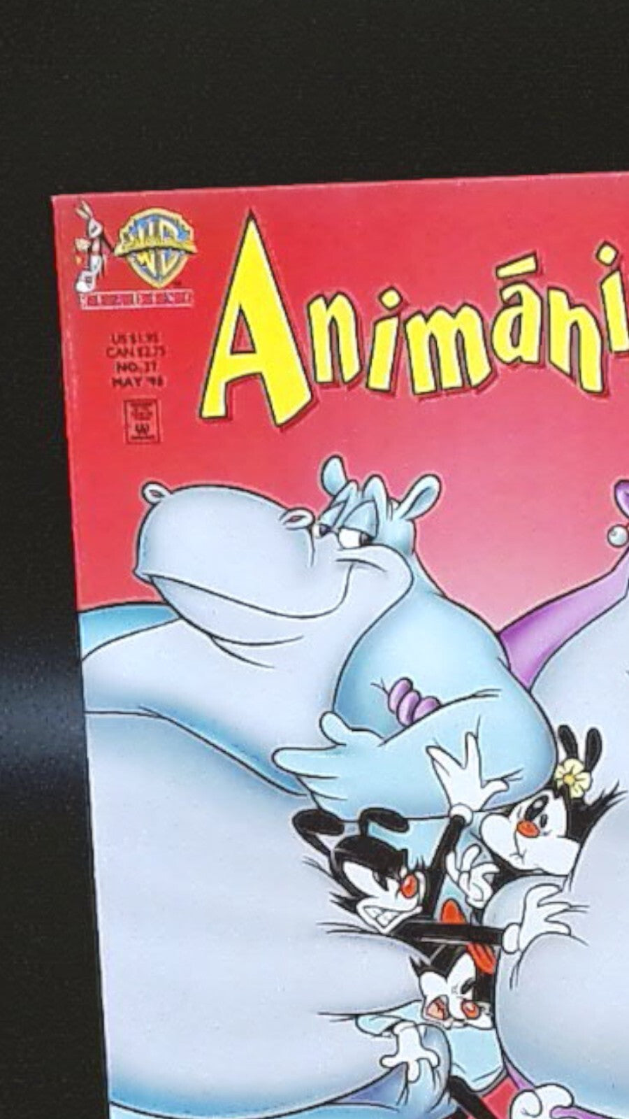 Animaniacs #37, 1998, Low Print Run, Warner Bros/DC, VF+