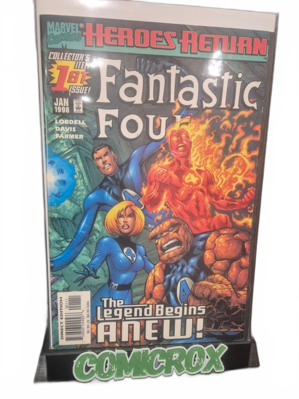 Fantastic Four Heroes Return SET Issues 1-3, 1998, All NM