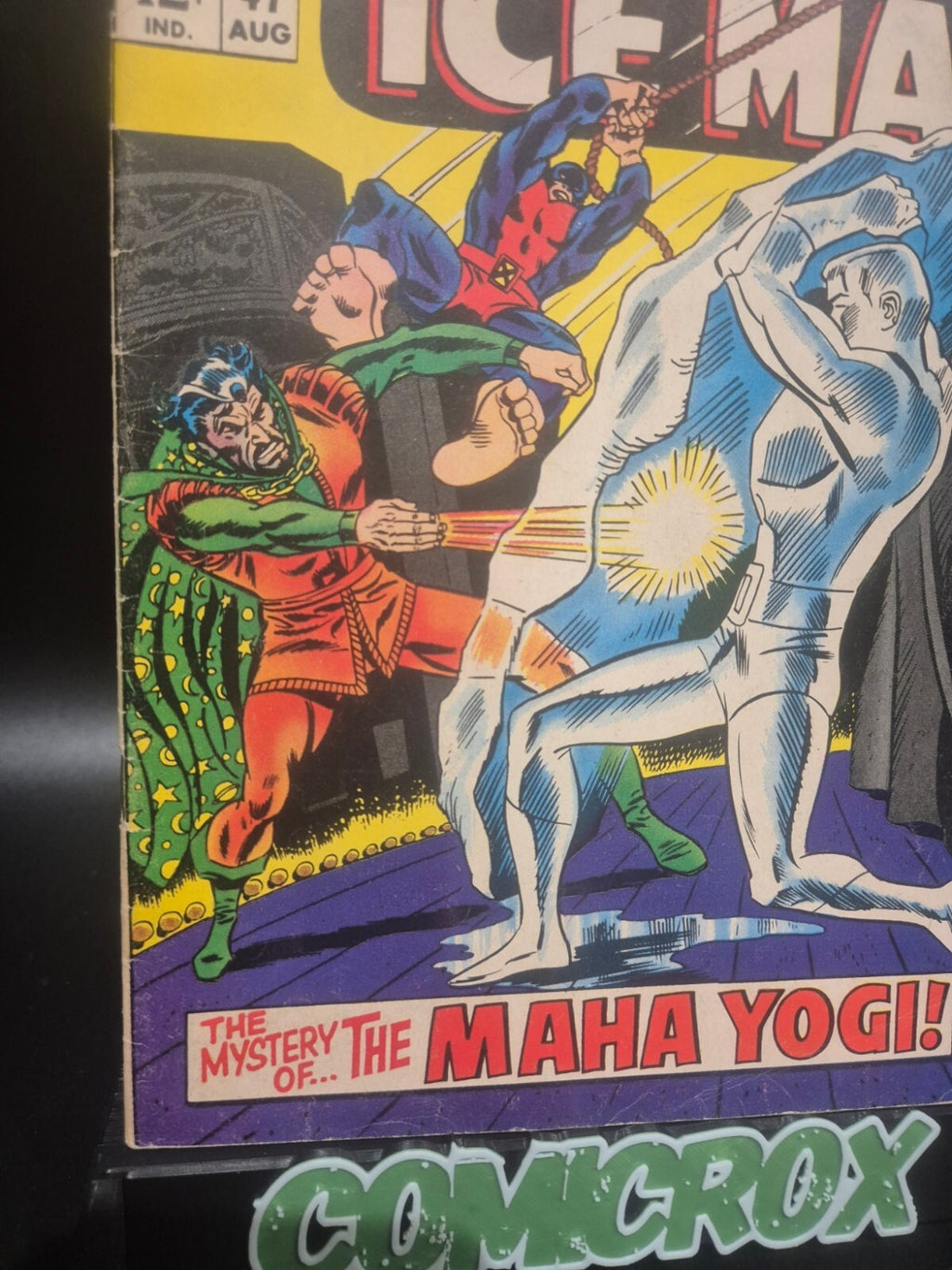 Uncanny X-Men #47, 1968, Ice-Man, Silver Age Marvel,  FN+