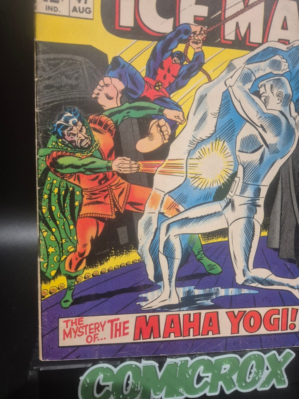Uncanny X-Men #47, 1968, Ice-Man, Silver Age Marvel,  FN+