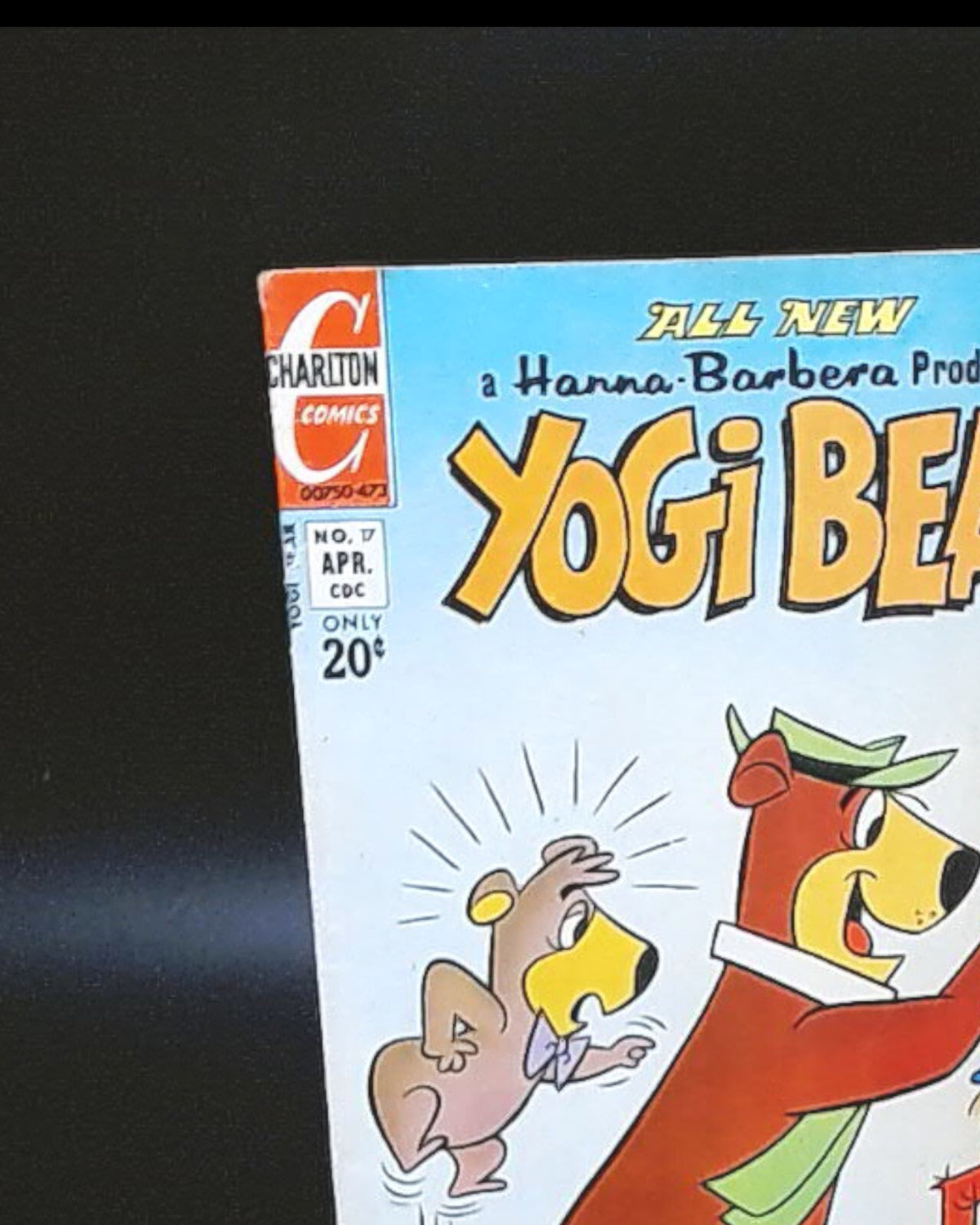 Yogi Bear #17, 1973, Charlton, Lovely Example, FN+ or Higher