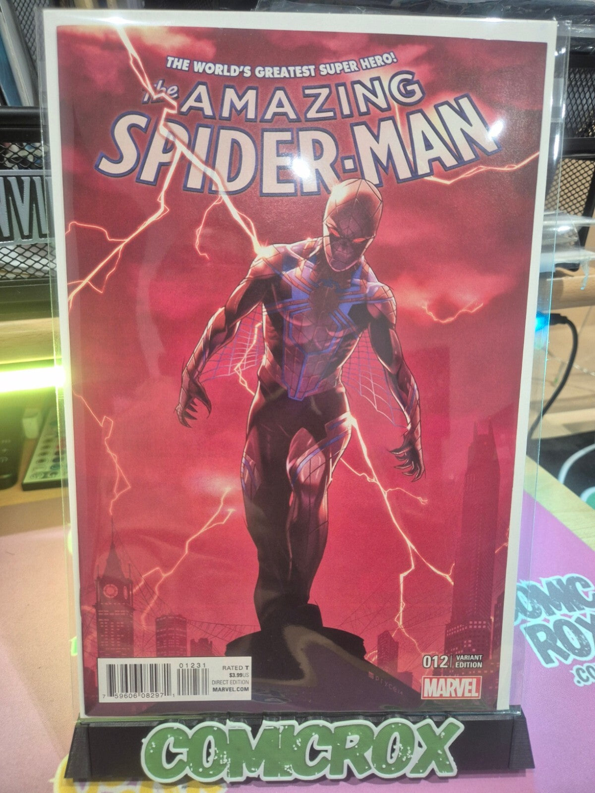 Amazing Spider-Man #12, 2016, Age of Apocalypse Variant Cover, NM+