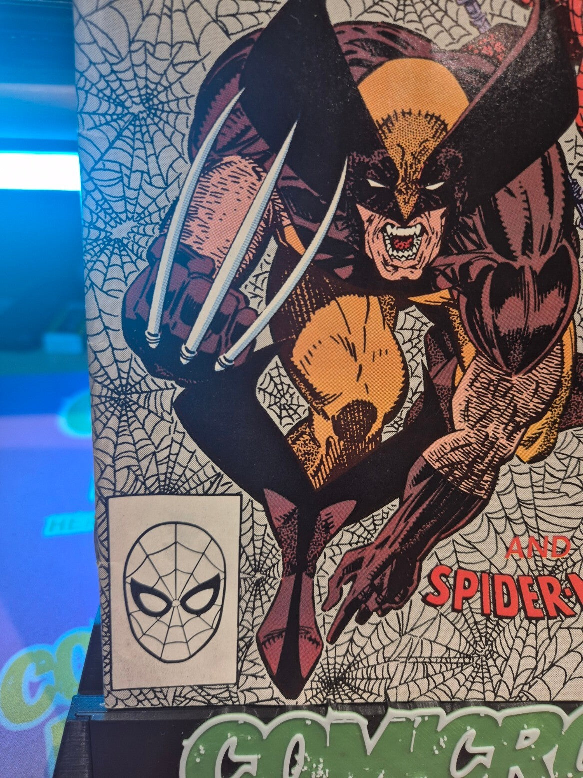 Marvel Comics Presents #49, 1990, Wolverine and Spider-Man VF/NM