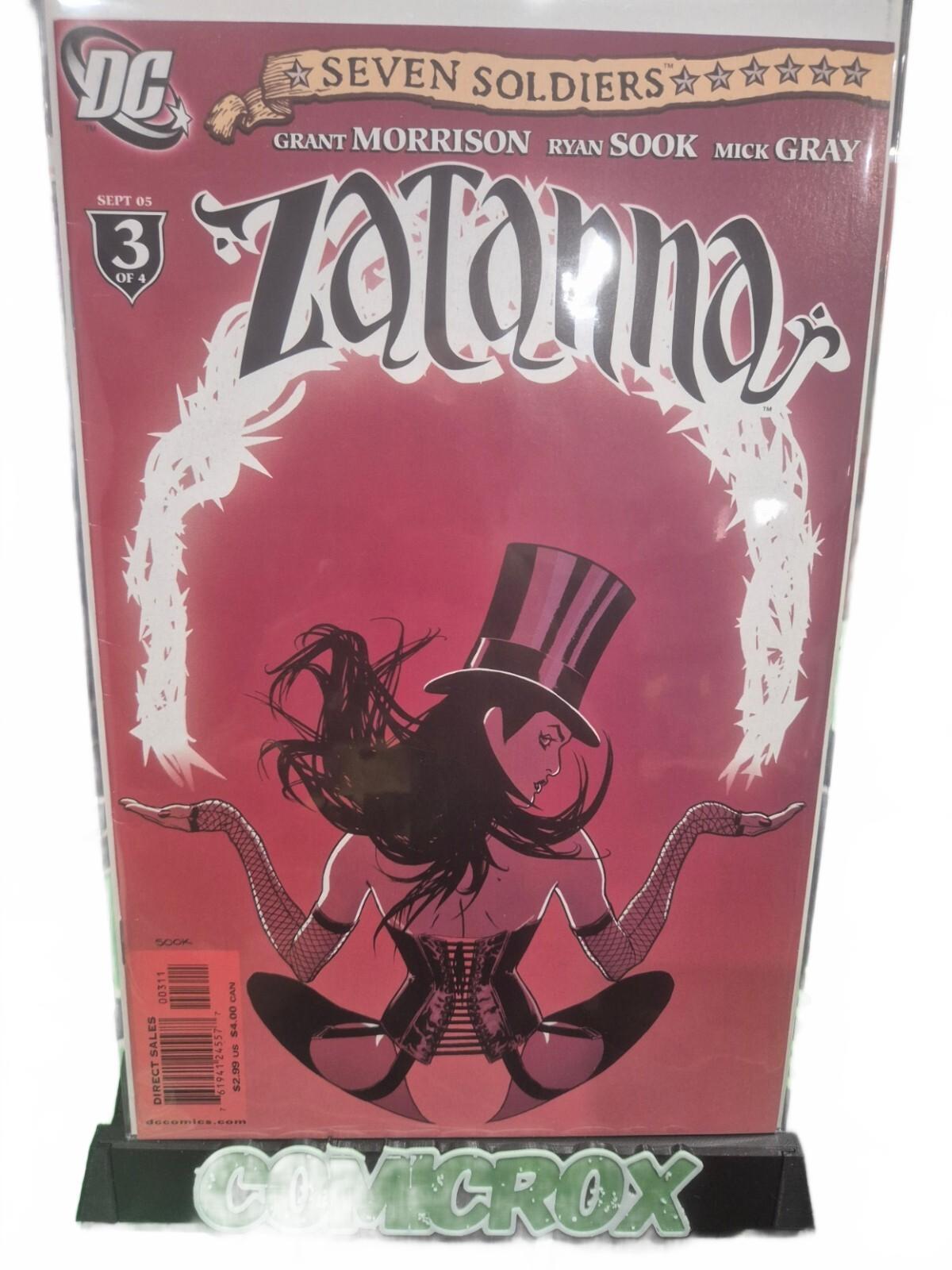 Zatanna #1 #2 #3 Seven Soldiers, DC, 2005, High Grade
