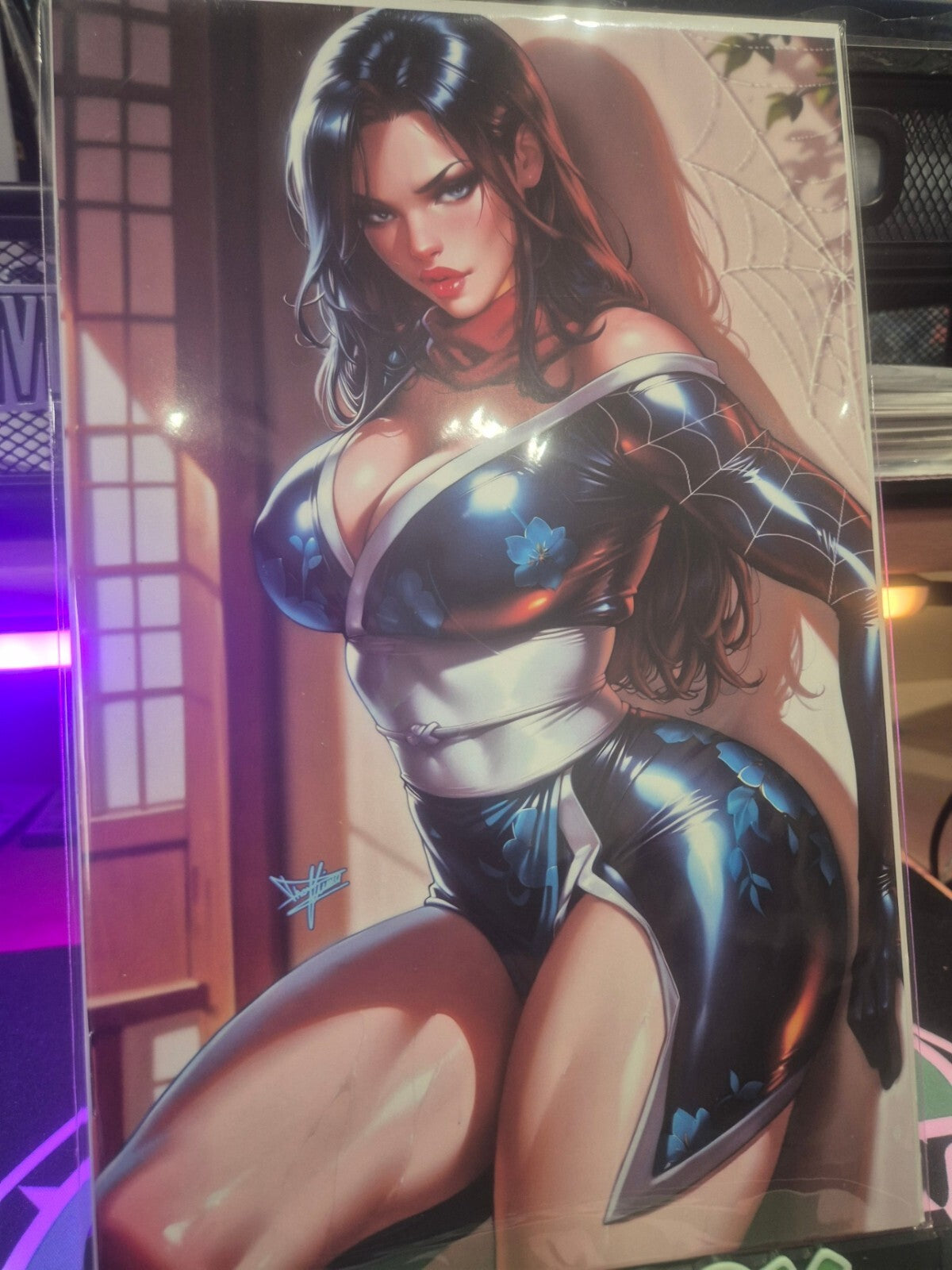 Artist Alley, Silk #1, Kimono Cosplay Variant, NM+ 9.8