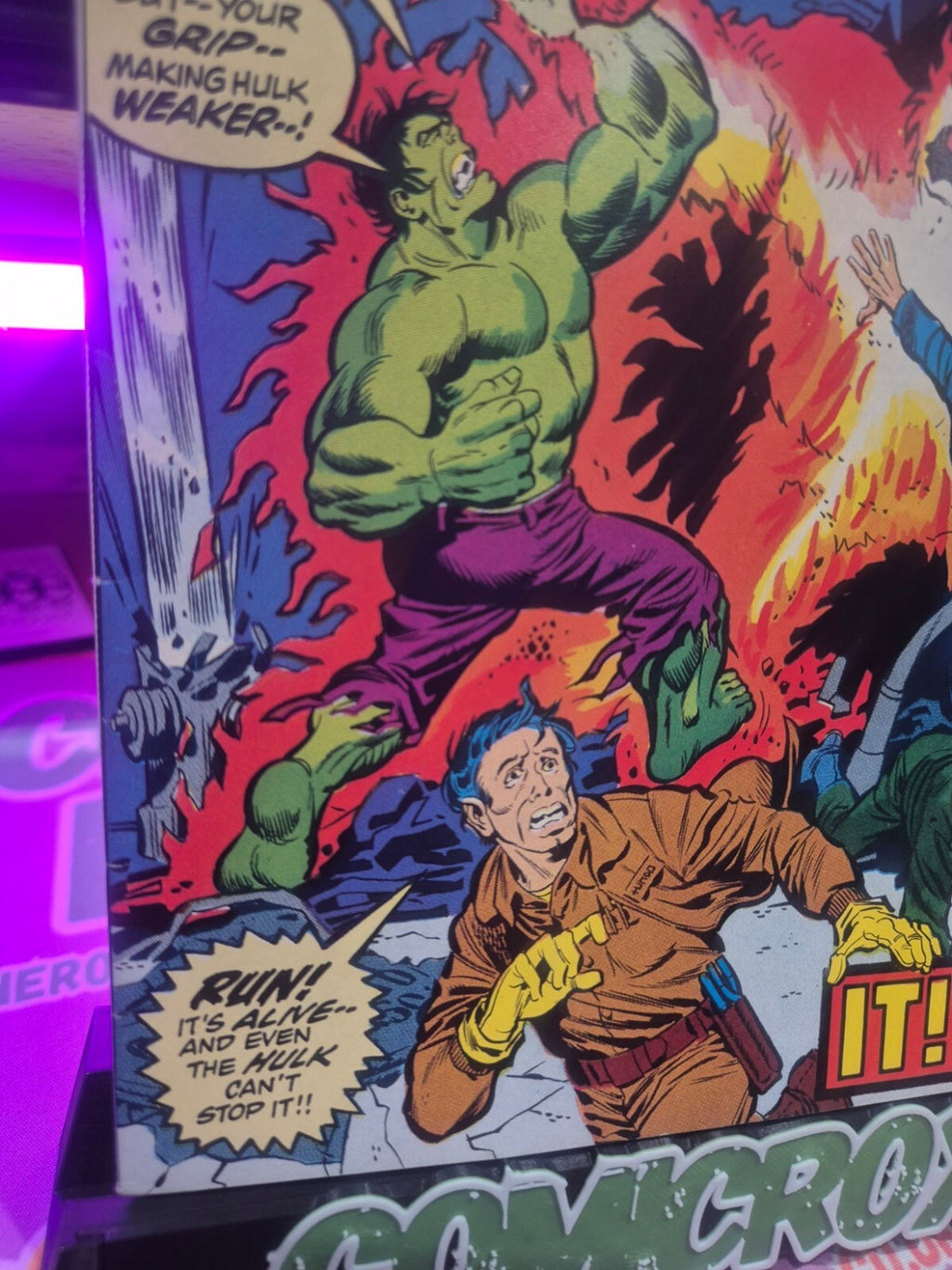 The Incredible Hulk #166, 1973, 1st App Zzzaxm UK Price Variant 9.0/9.2