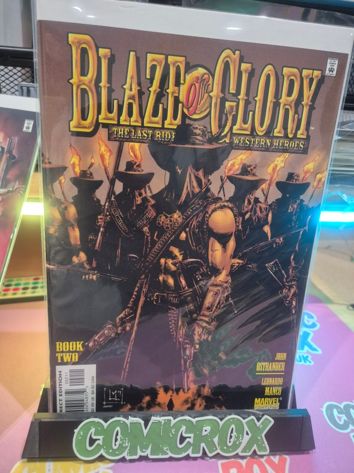 Blaze of Glory, The Last Ride Complete Set #1 to 4, 2000, High Grade VF/NM+