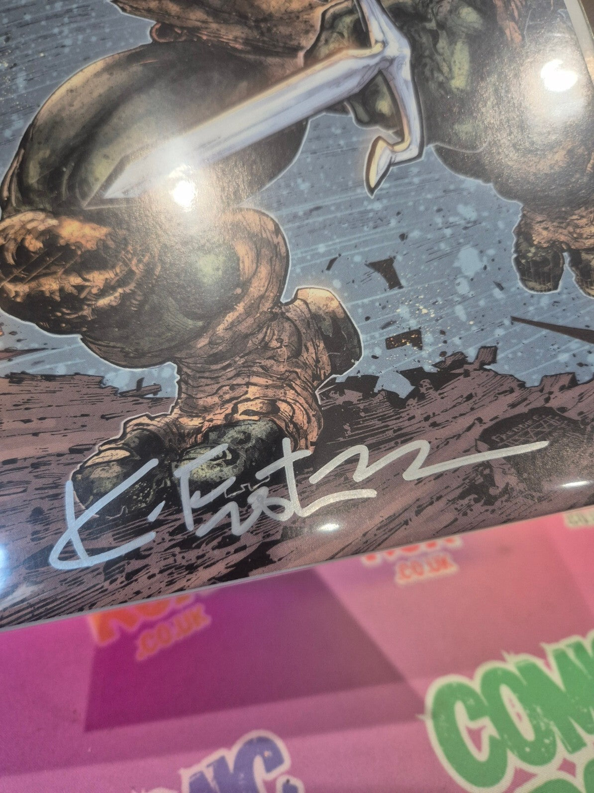 Teenage Mutant Ninja Turtles #108, Signed by Kevin Eastman with COA