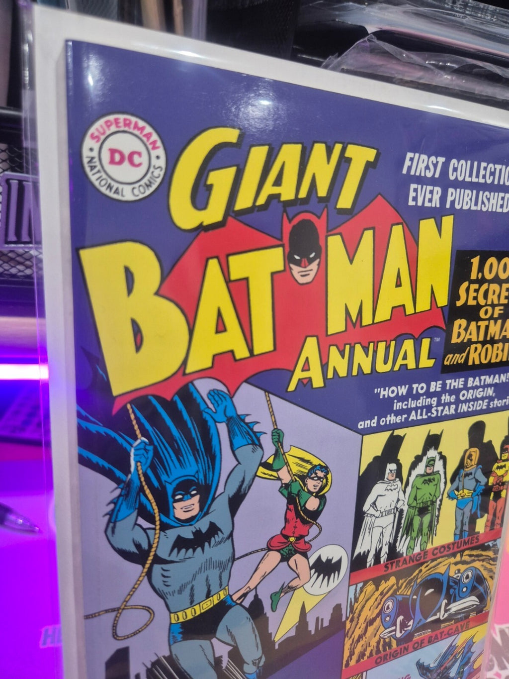 Giant Batman Annual #1, 1999 Reprint Edition, 1st Batcave, NM+ 9.6