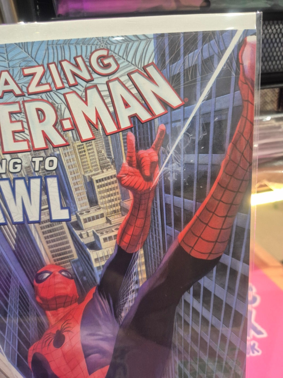 Amazing Spider-Man #1, Learning to Crawl, 2014, Alex Ross Cover, NM+