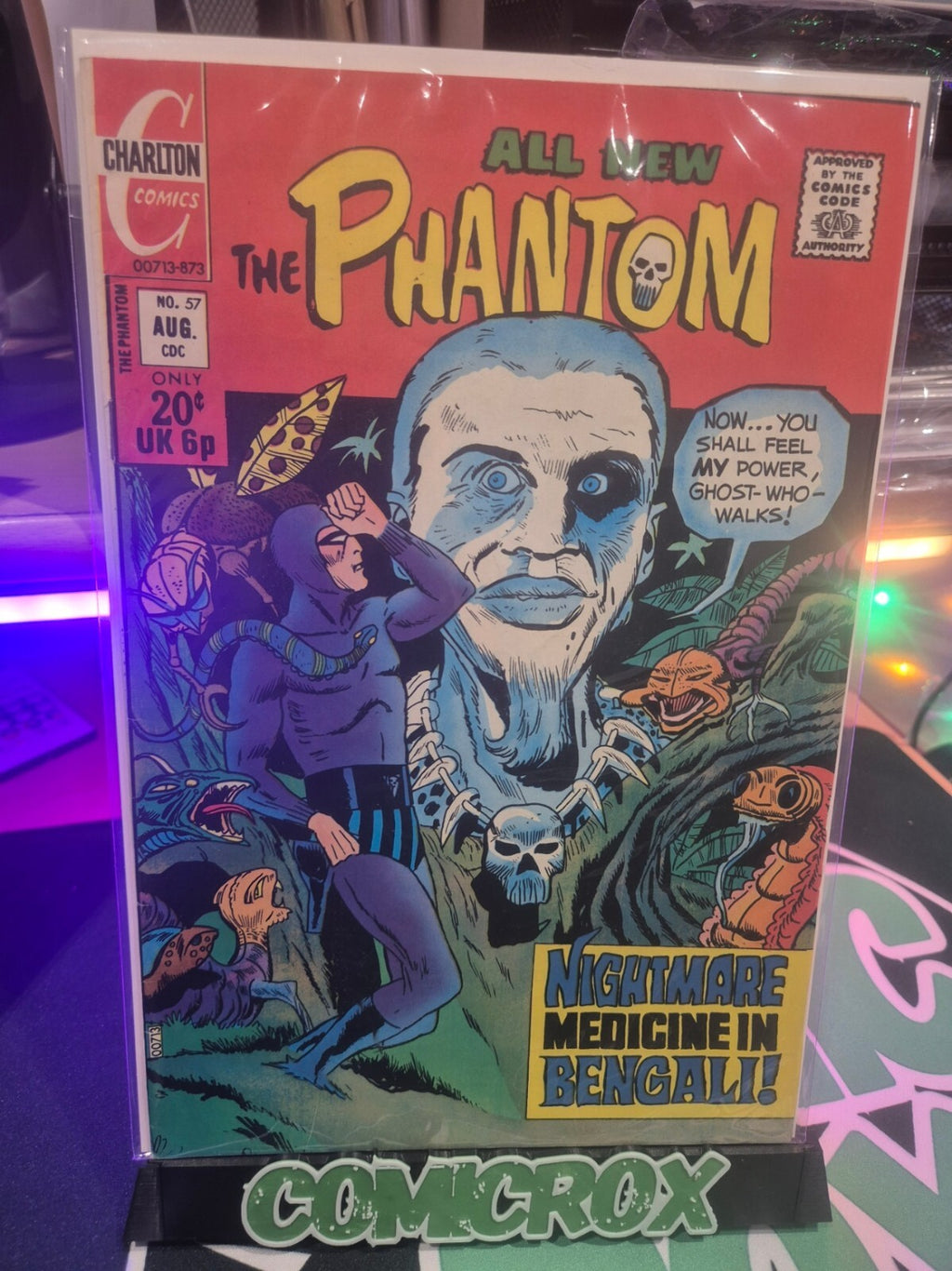 The Phantom #57, 1973, Charlton Comics, FN/VF 7.0/7.5