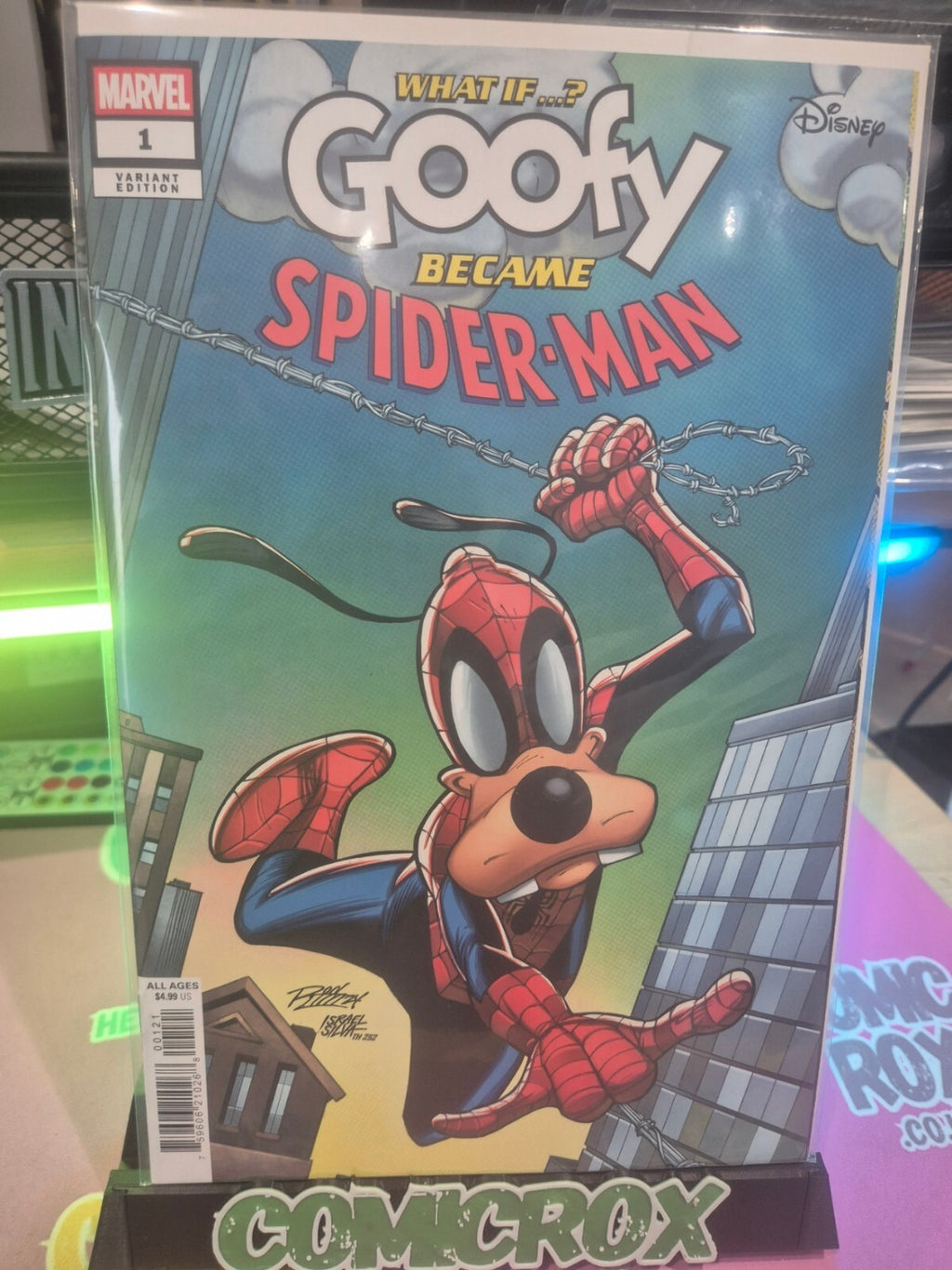 What If...? Goofy Became Spider-Man Ron Lim Variant NM