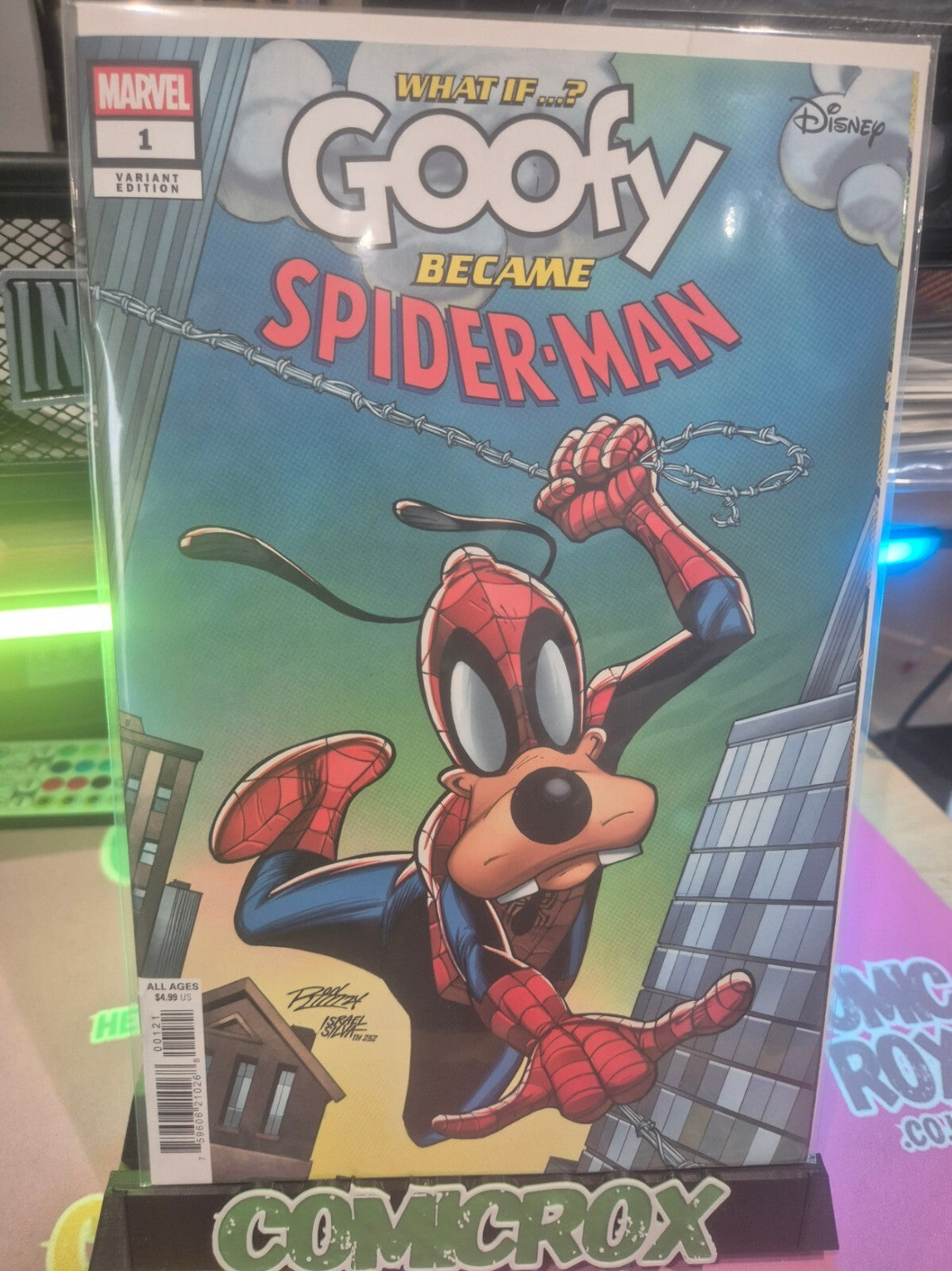 What If...? Goofy Became Spider-Man Ron Lim Variant NM