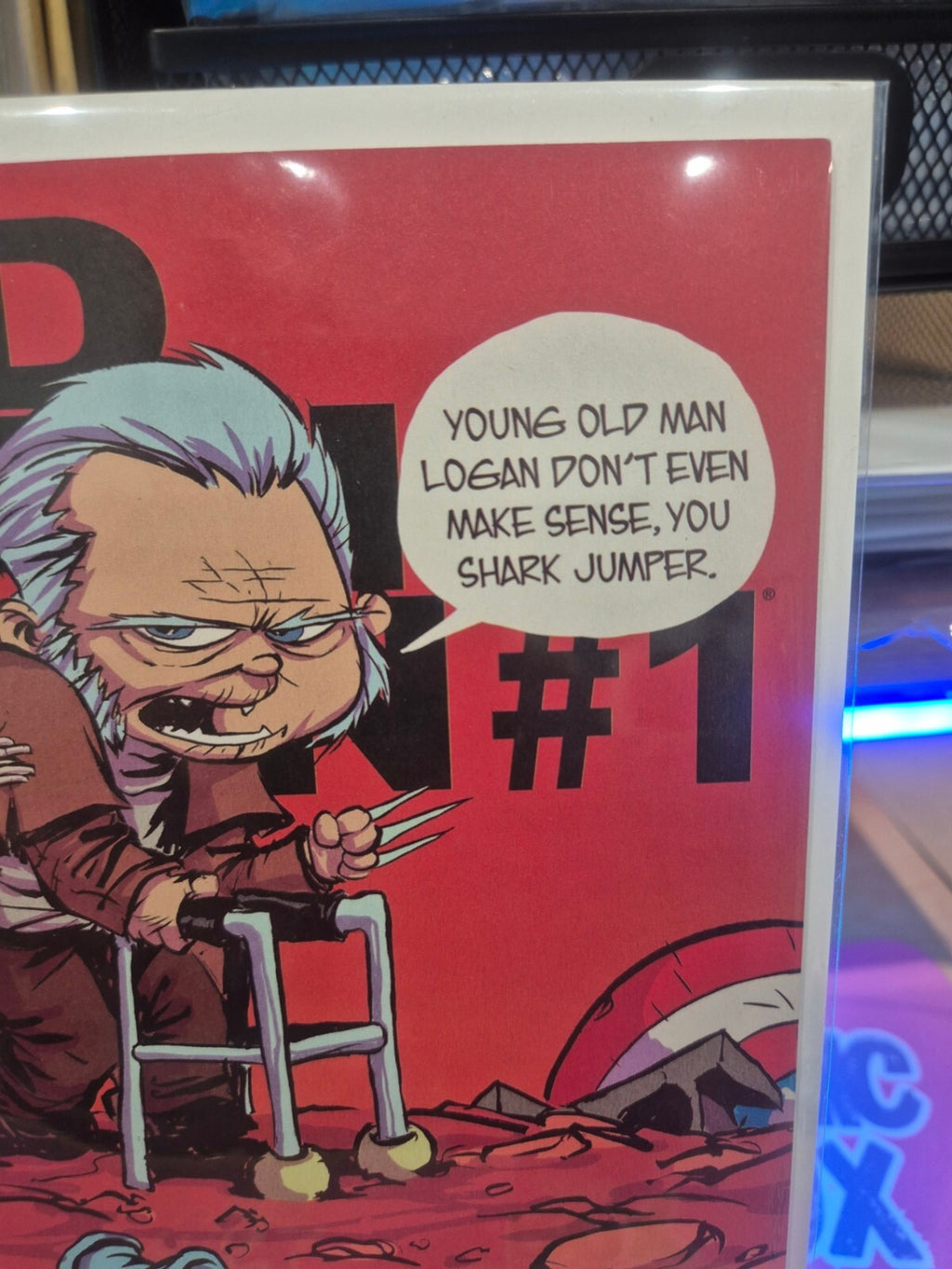 Old Man Logan #1, Skottie Young Baby Variant Cover, NM