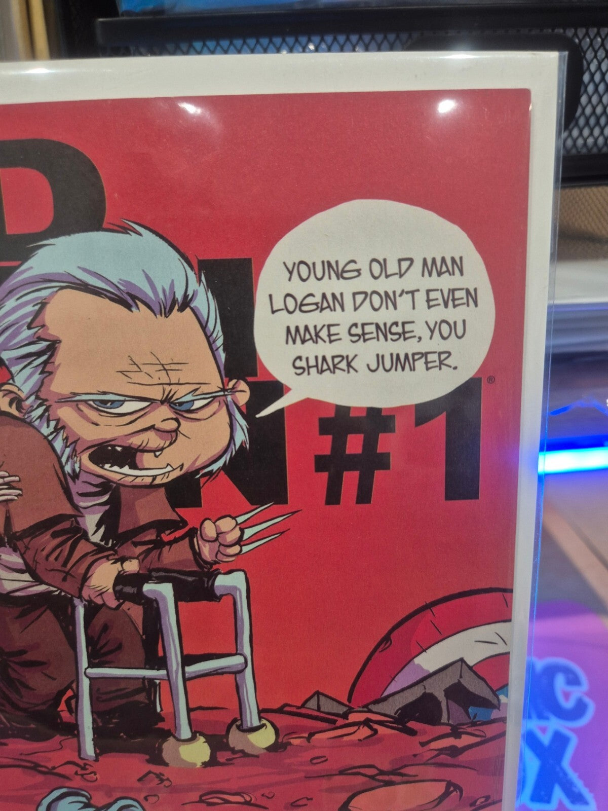 Old Man Logan #1, Skottie Young Baby Variant Cover, NM