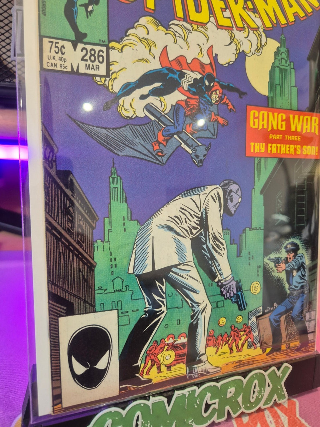 Amazing Spider-Man #286, 1987, V High Grade, Gang War, NM- 9.2