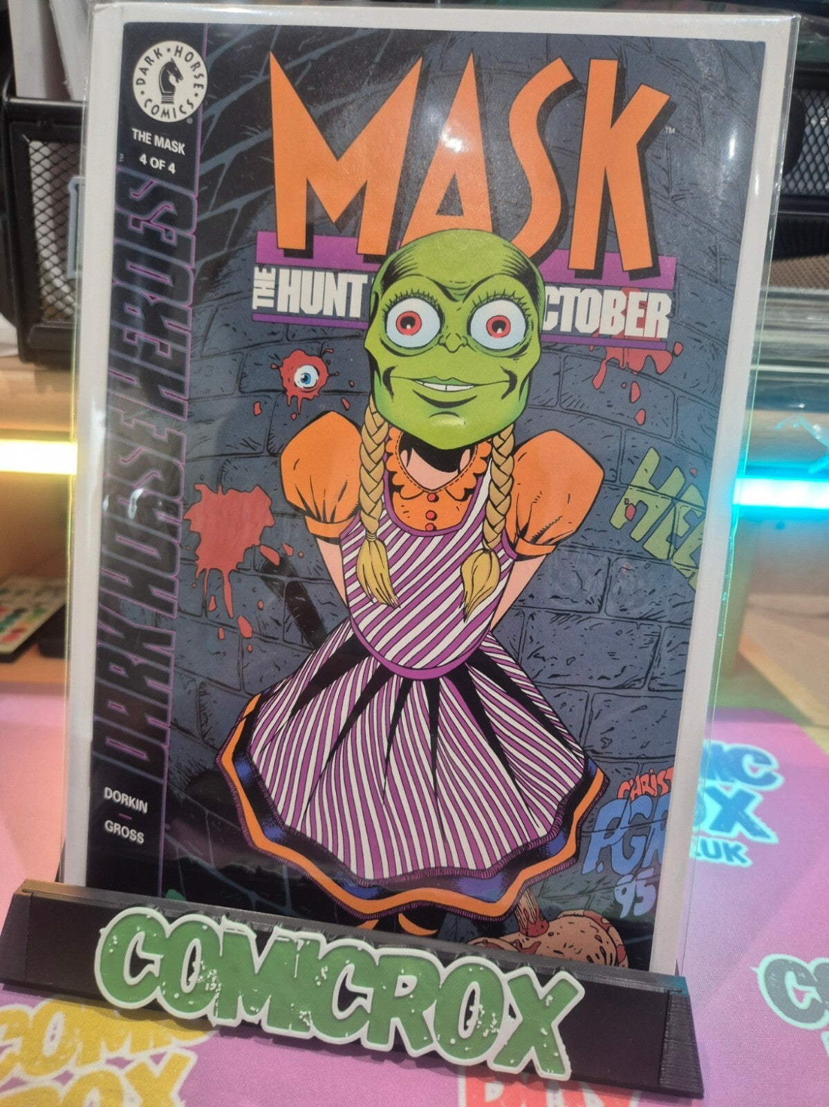The Mask: The Hunt For Green October #4, 1995, NM/M 9.8