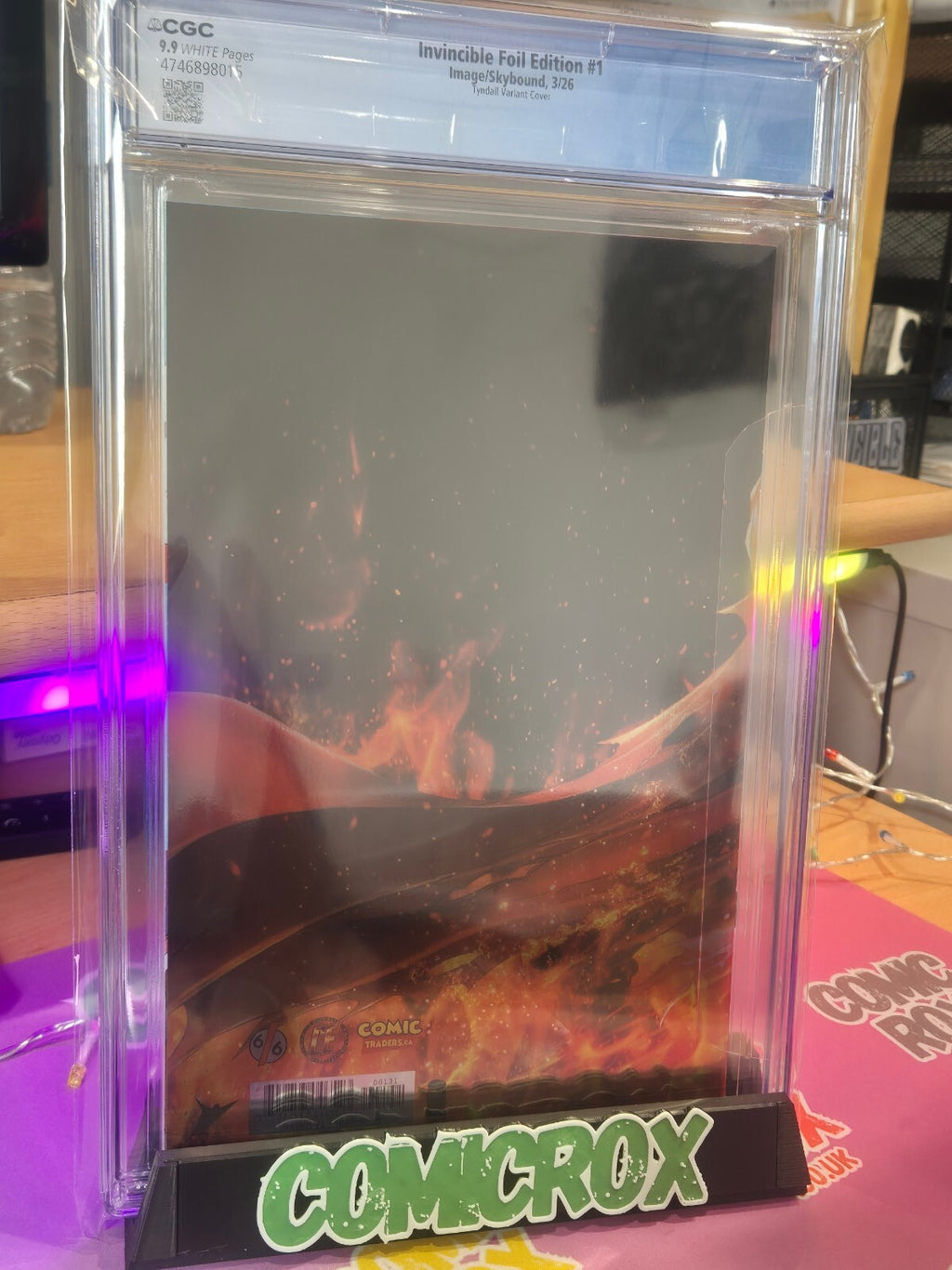 Invincible #1, CGC 9.9 Mint! Jamie Tyndall Exclusive Foil Ltd 1500