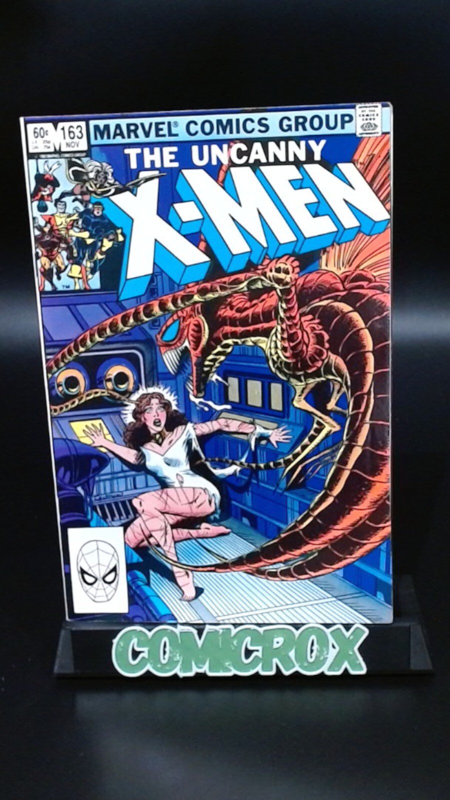 Uncanny X-Men #163, 1982, Origin of Binary, High Grade NM 9.2/9.4