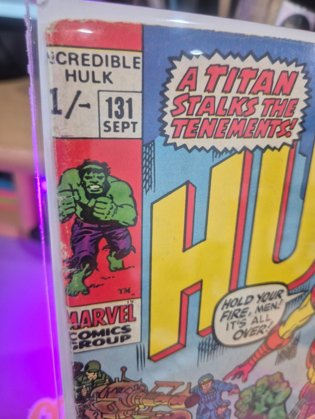 Hulk #131, 1970, 1st App Jim Wilson, FN+