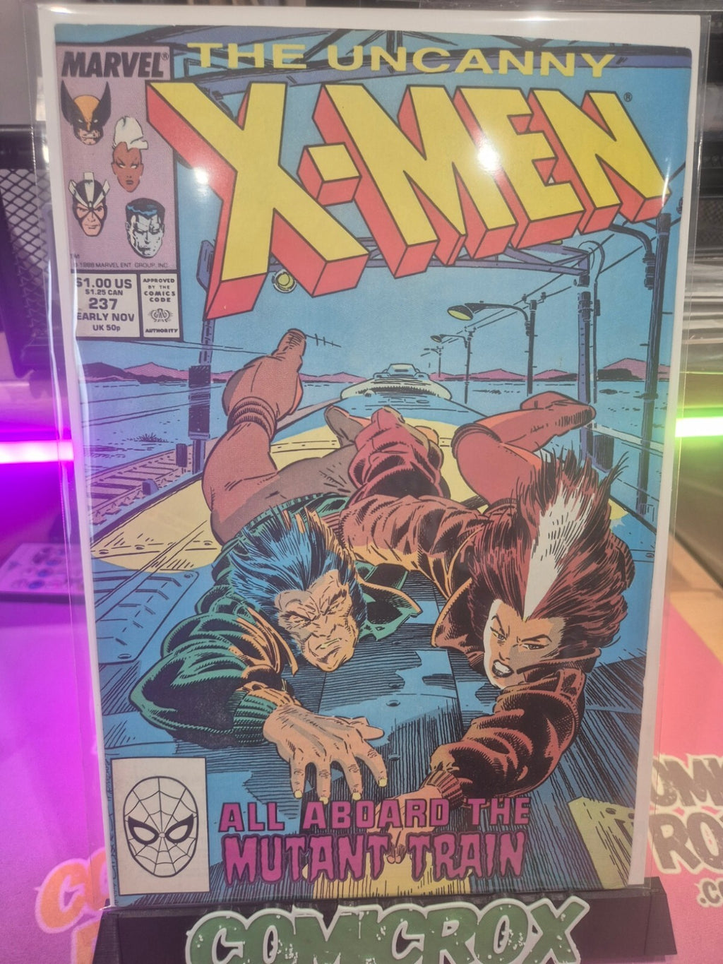Uncanny X-Men #237, 1988, Marvel, High Grade VF/NM