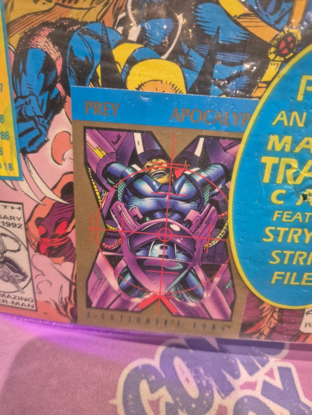 X-Men #14, 1993, X-Cutioners Song, Unopened Polybag with Trading Card, NM