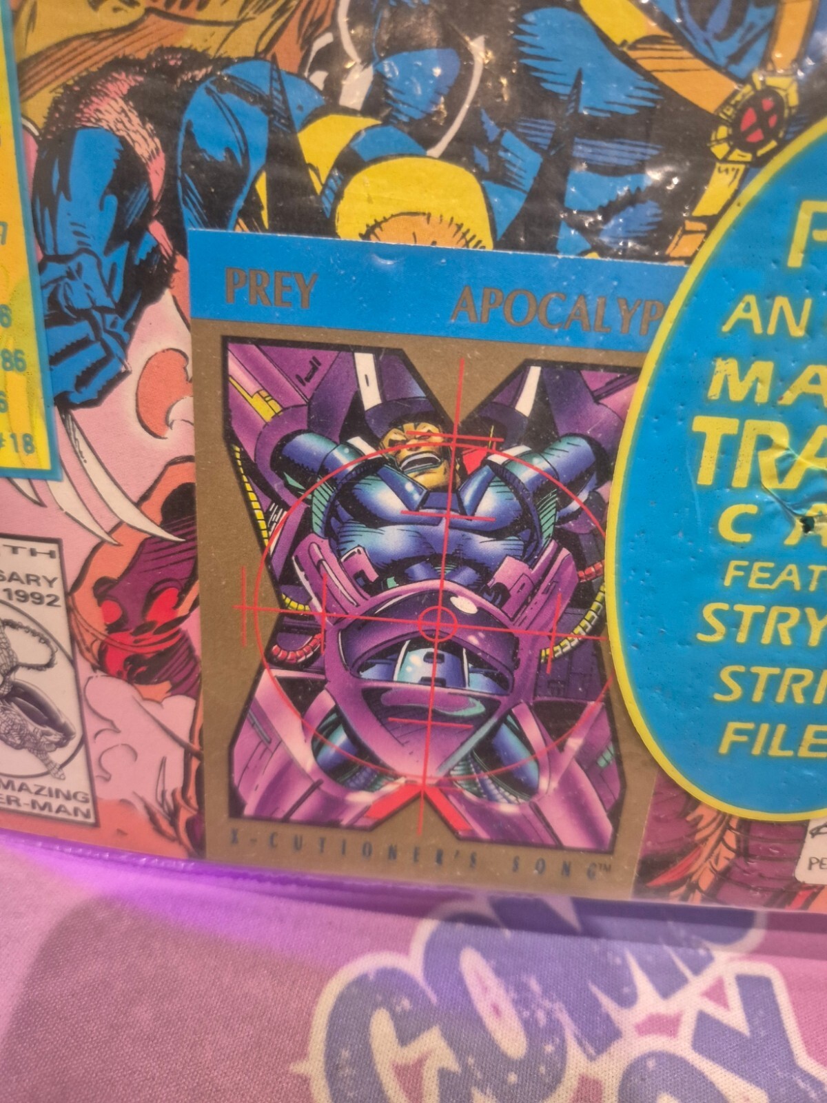 X-Men #14, 1993, X-Cutioners Song, Unopened Polybag with Trading Card, NM