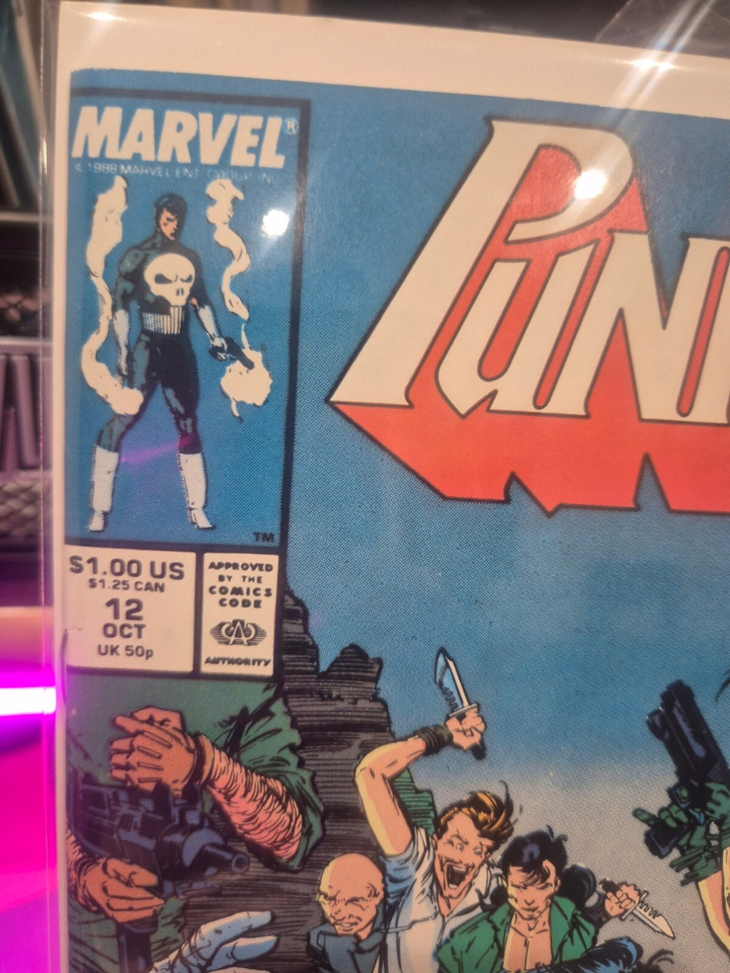 The Punisher #12, 1988, Marvel, High Grade, NM
