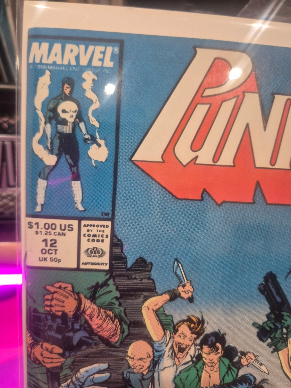 The Punisher #12, 1988, Marvel, High Grade, NM