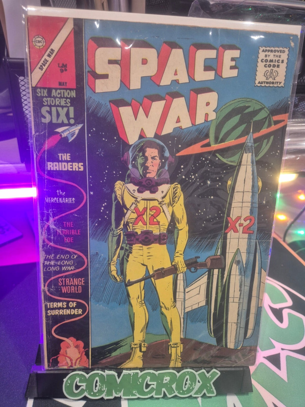 Space War #22, 1963, Charlton Comics, Ditko Art, G+ / G/VG 2.5/3.0