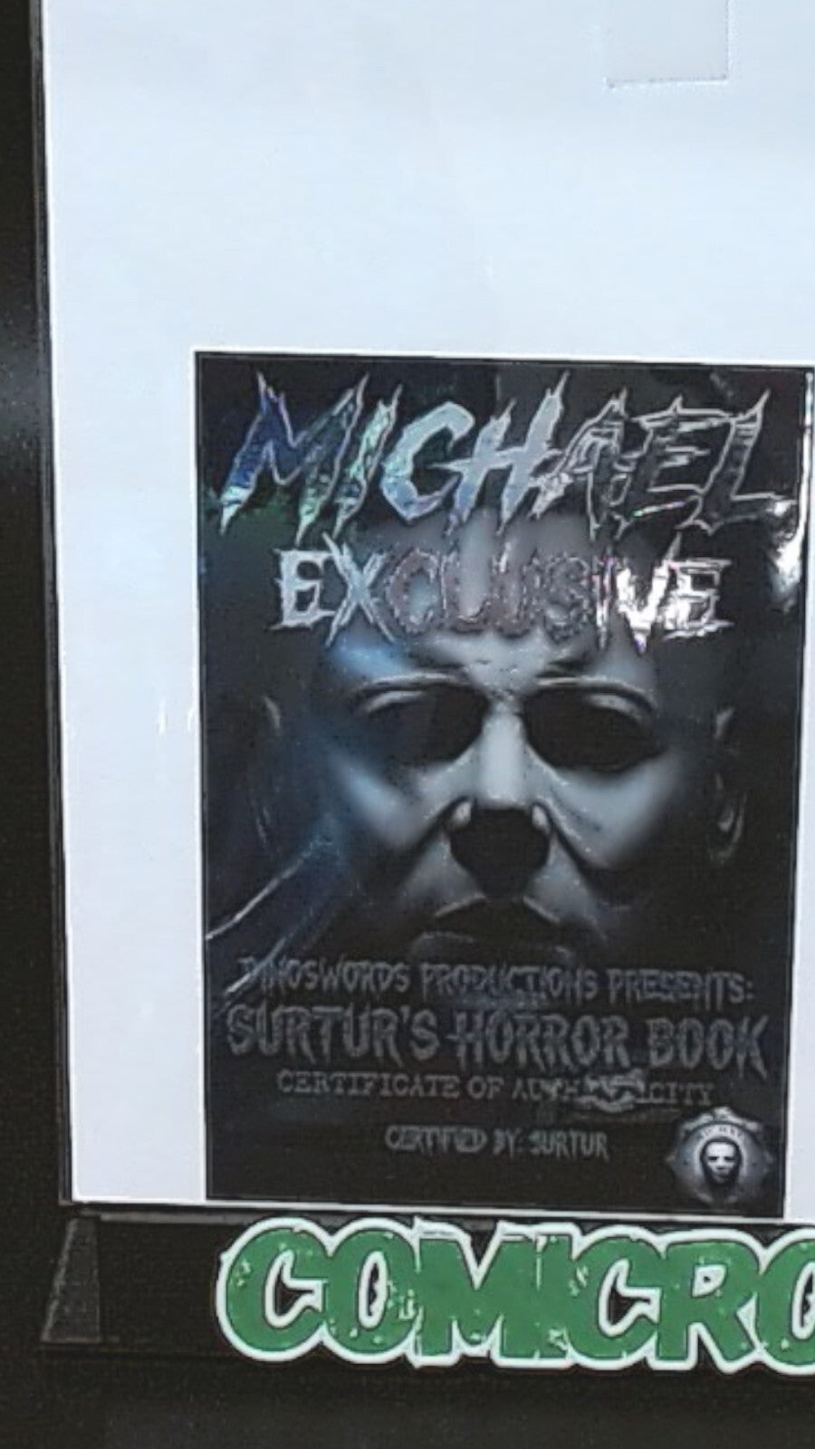 Micheal Myers, Night Blue, Halloween, 2026, Surtur, with COA
