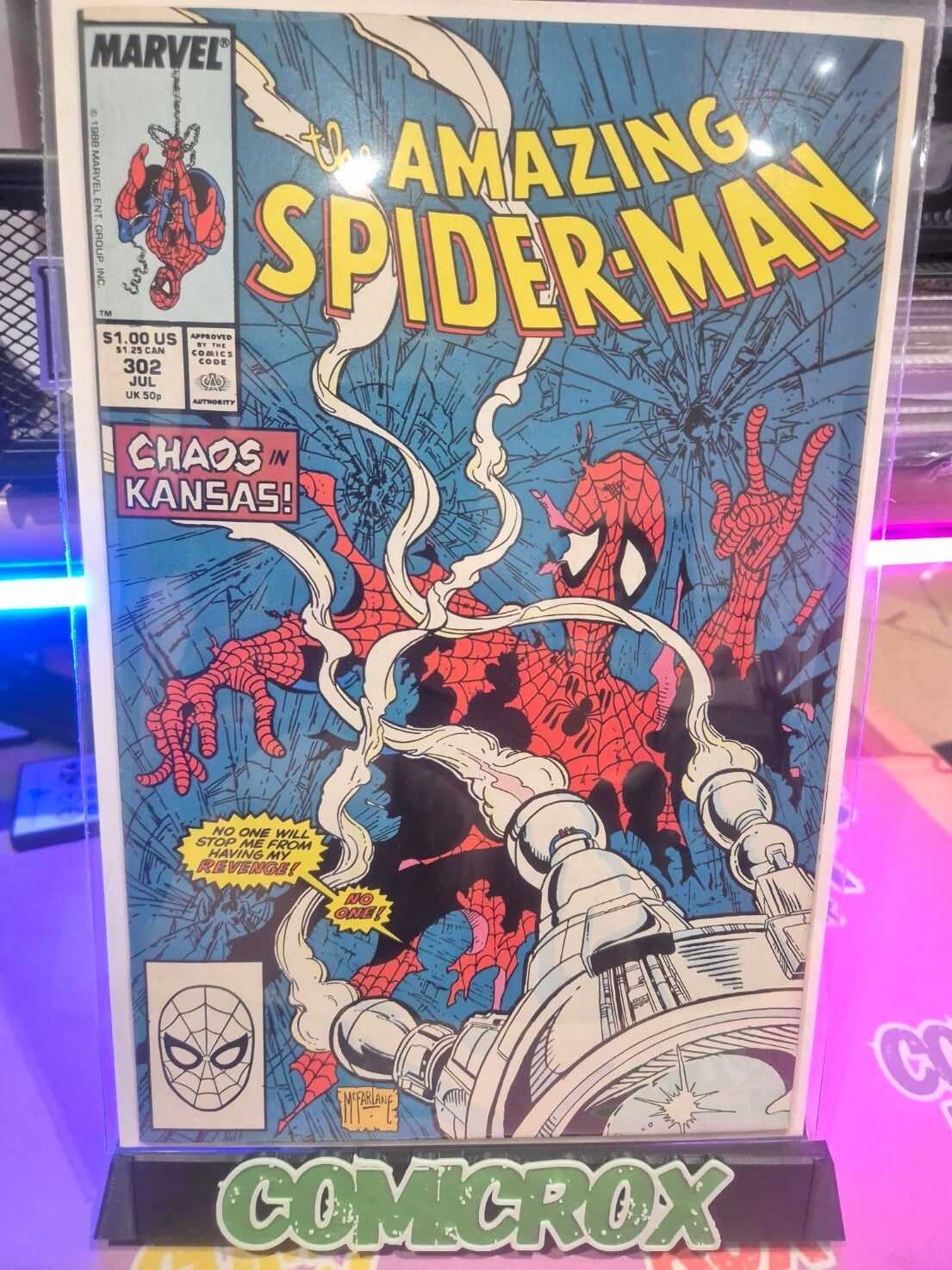 Amazing Spider-Man #302, 1988, V High Grade NM- 9.2/9.4 or Higher