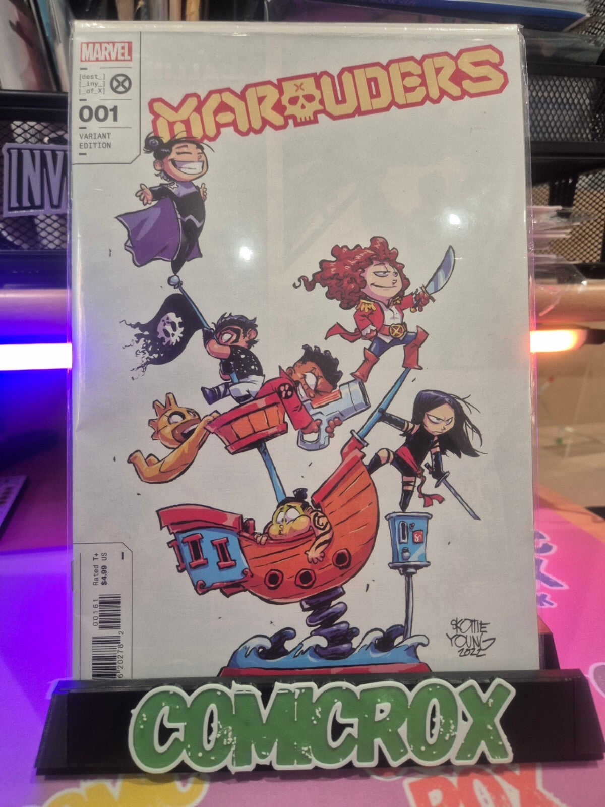 Marauders #1, 2022, Skottie Young Variant, VF/NM