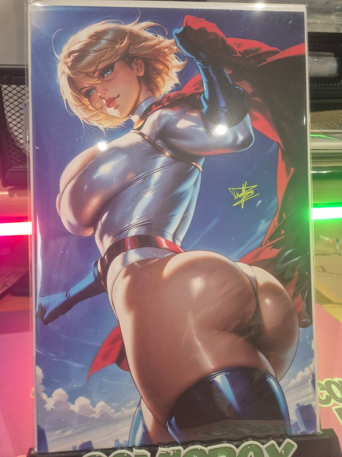 Powergirl, Soto Studios, The Garden of Masks, NM/M+
