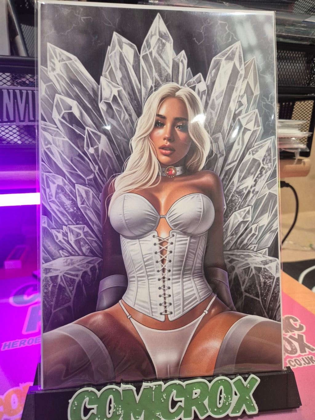 Emma Frost, White Queen/X-Men, Soto Studios, Artist Alley, NM+