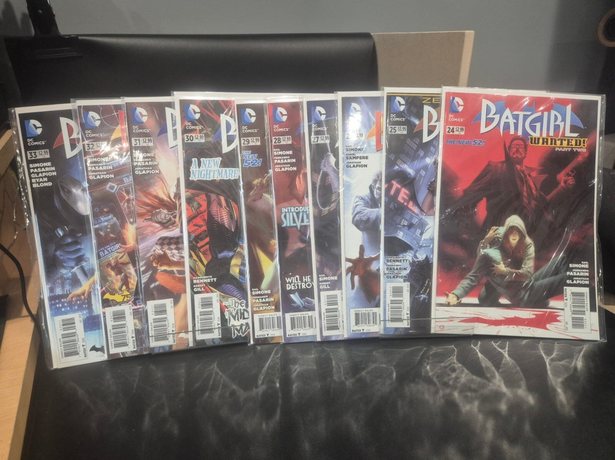 Batgirl #24-33 Complete 10 Issue Run, 2013, New 52 DC, High Grades