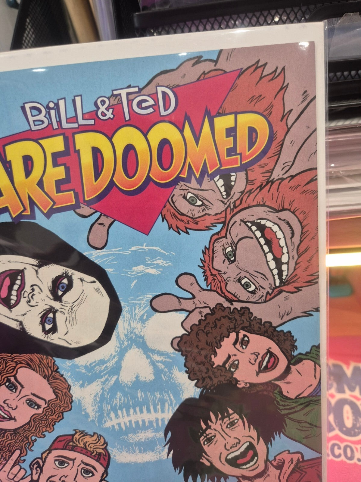 Bill & Ted Are Doomed #1, Dark Horse Comics, Dorkin Cover, NM+