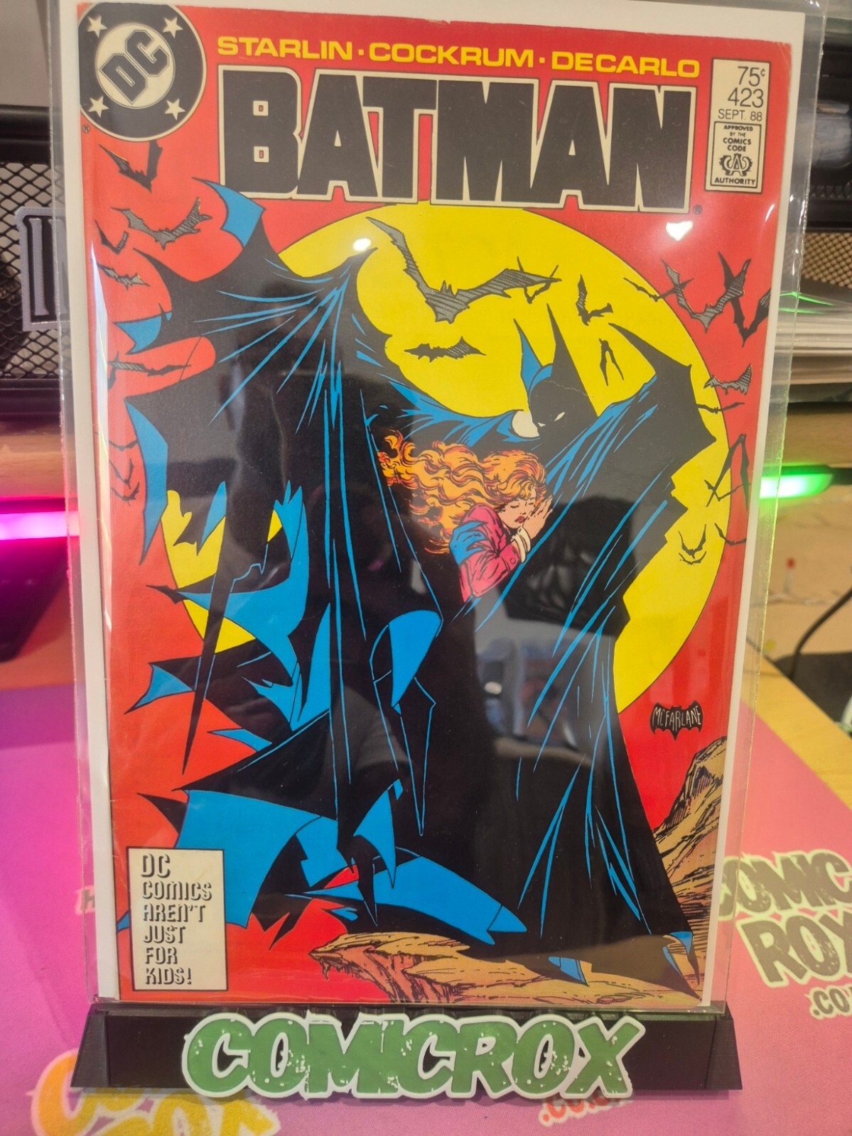Batman #423, 3rd Print, 1988, Nice Condition, FN/VF