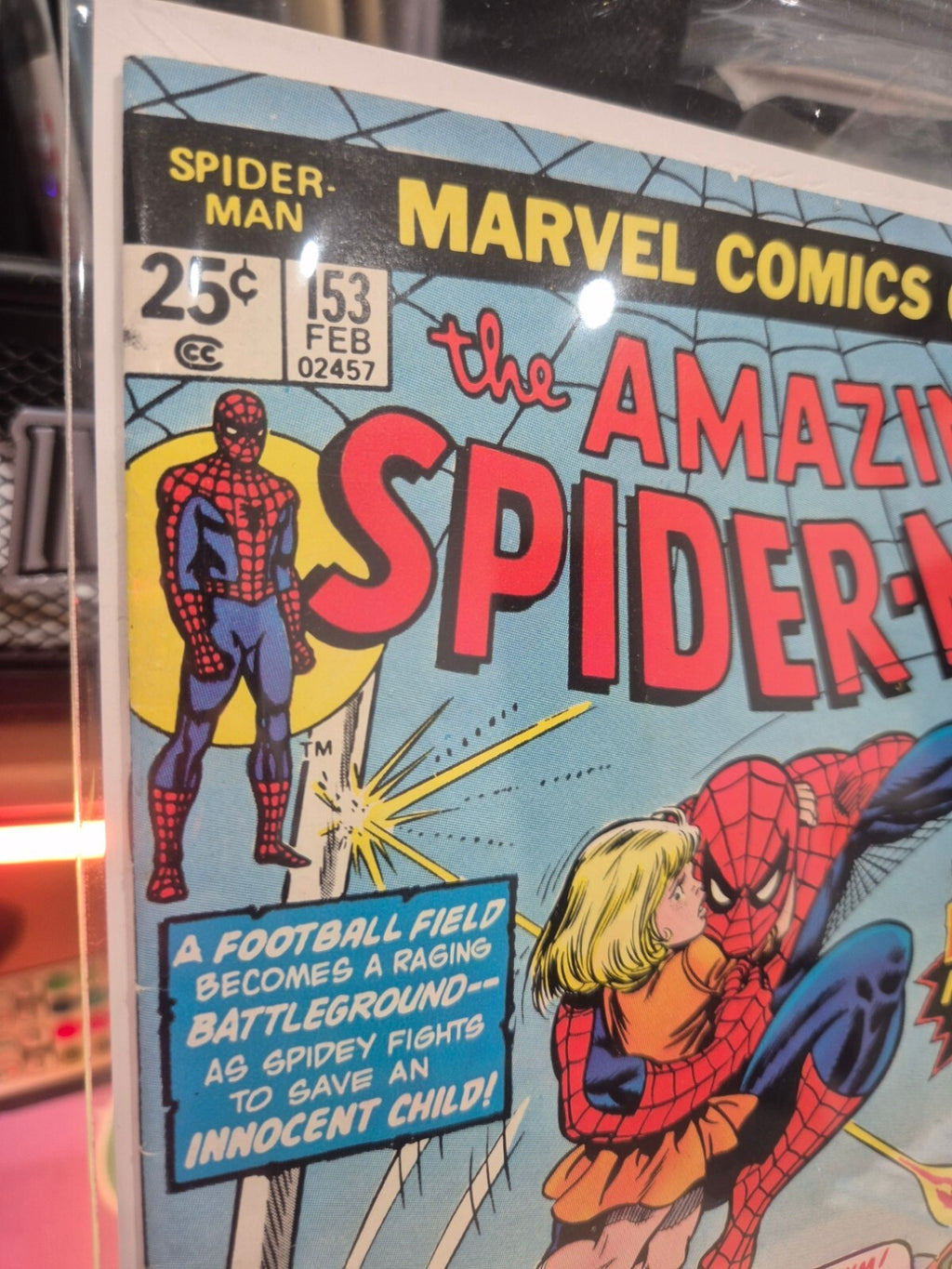 Amazing Spider-Man #153, 1976, Rare V High Grade, VF/NM- 9.0/9.2 Or Higher